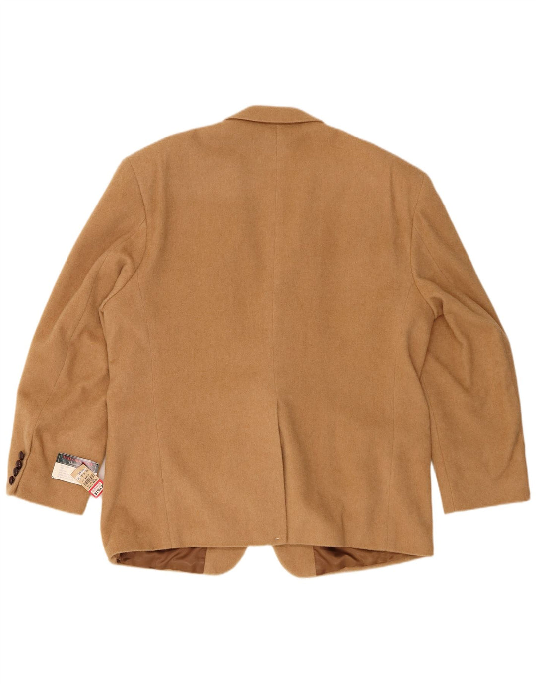 Giacca blazer a 2 bottoni da uomo Deansgate UK 46 3XL Cammello beige