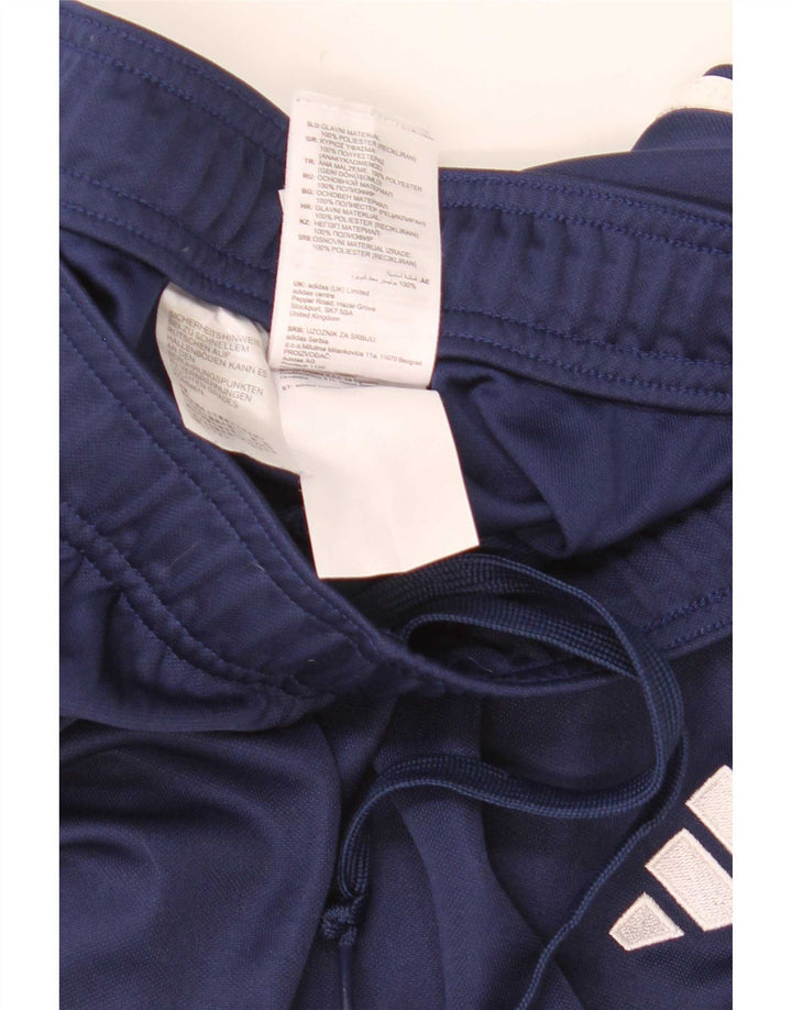 Pantaloni da tuta Adidas Aeroready da uomo medio poliestere blu navy