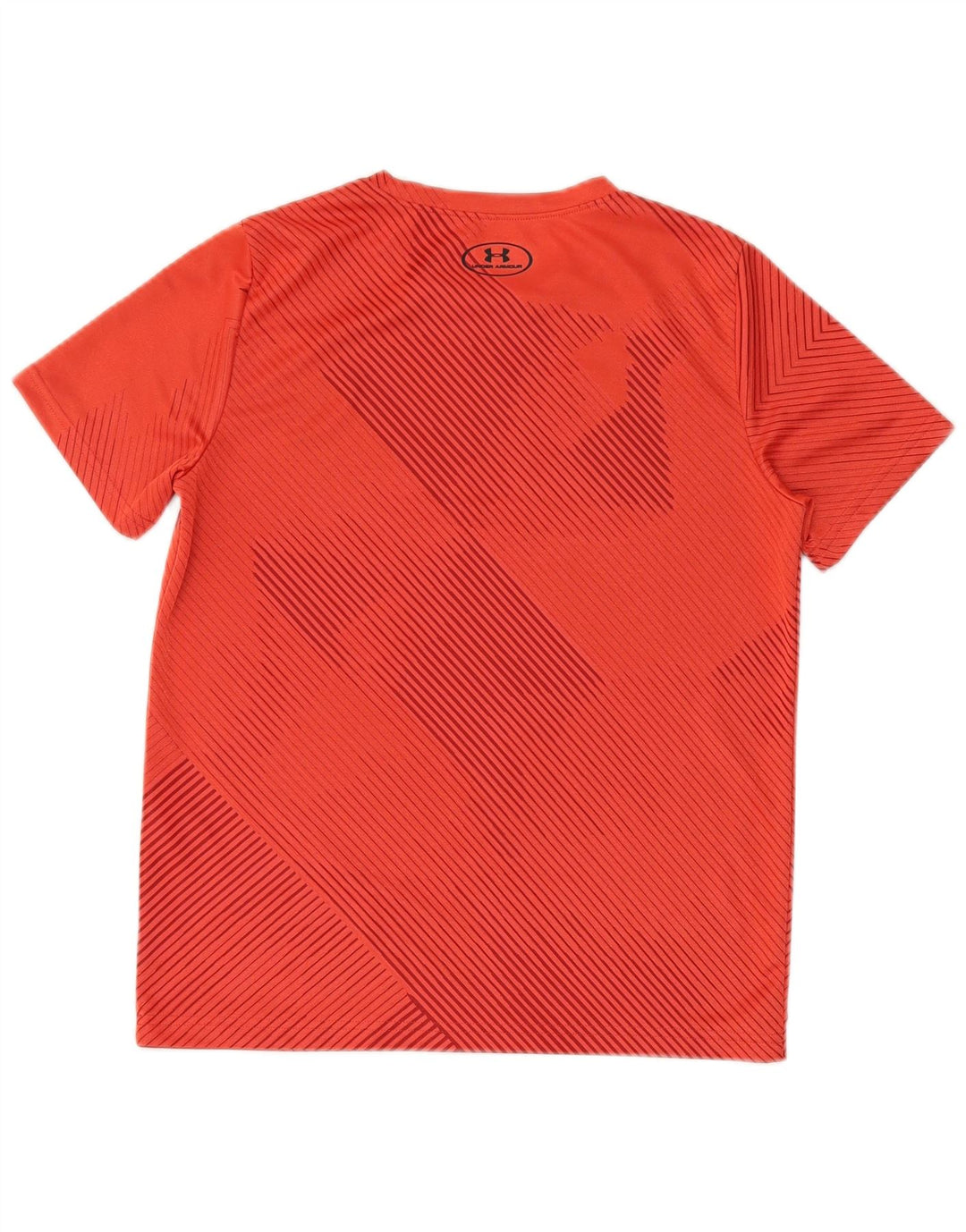 T-shirt grafica da bambino UNDER ARMOUR Heat Gear 13-14 anni a righe rosse