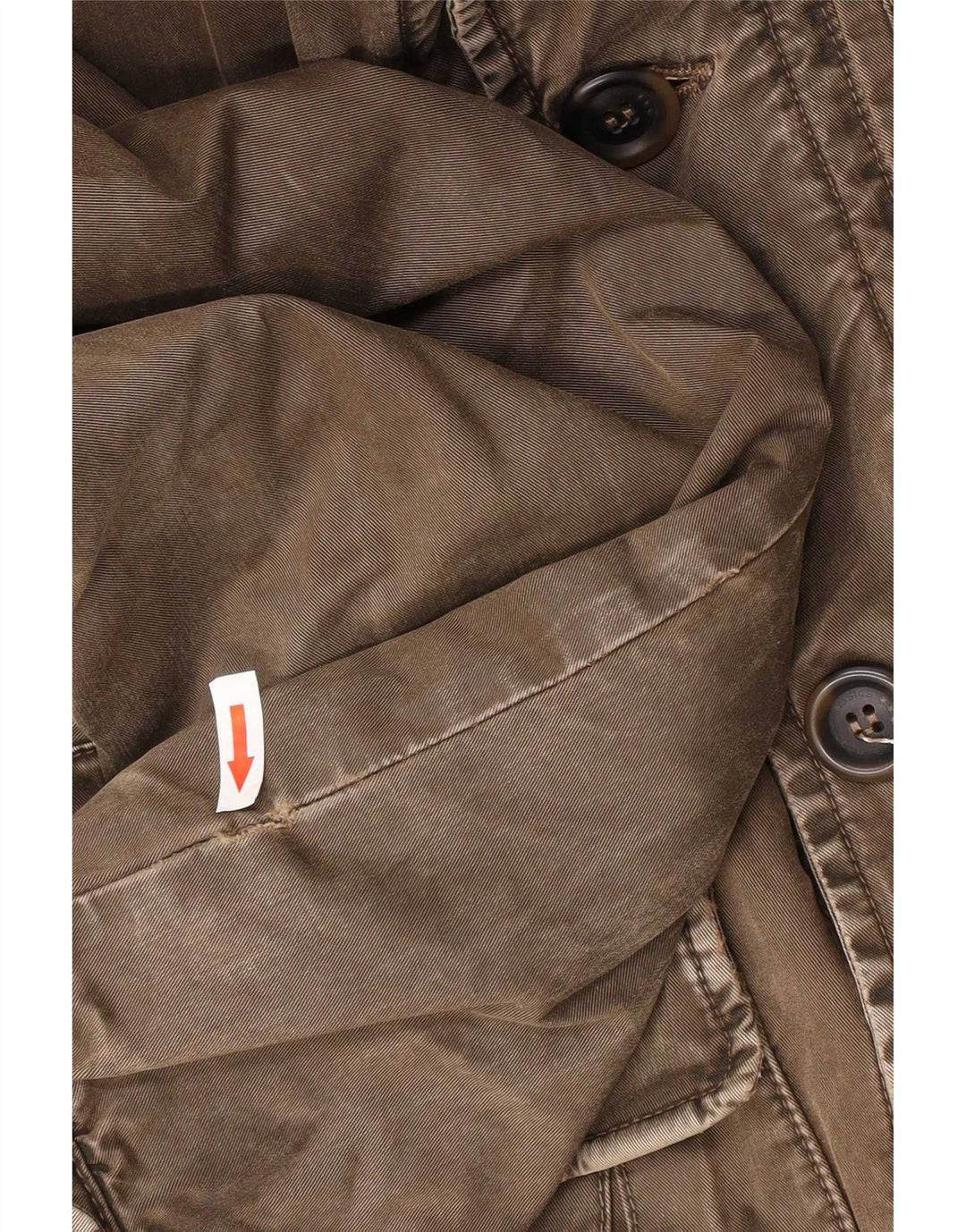 Giacca multiuso da uomo Marlboro Classics UK 40 grande cotone kaki