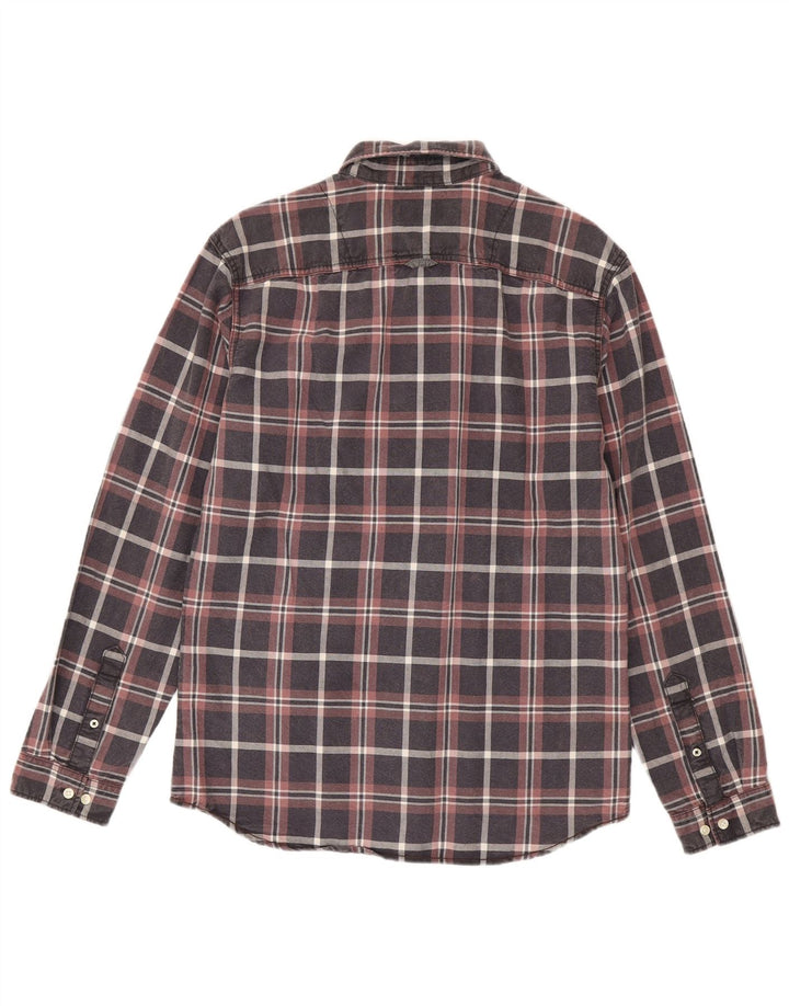 Camicia da uomo Jack & Jones in cotone a quadri multicolore medio
