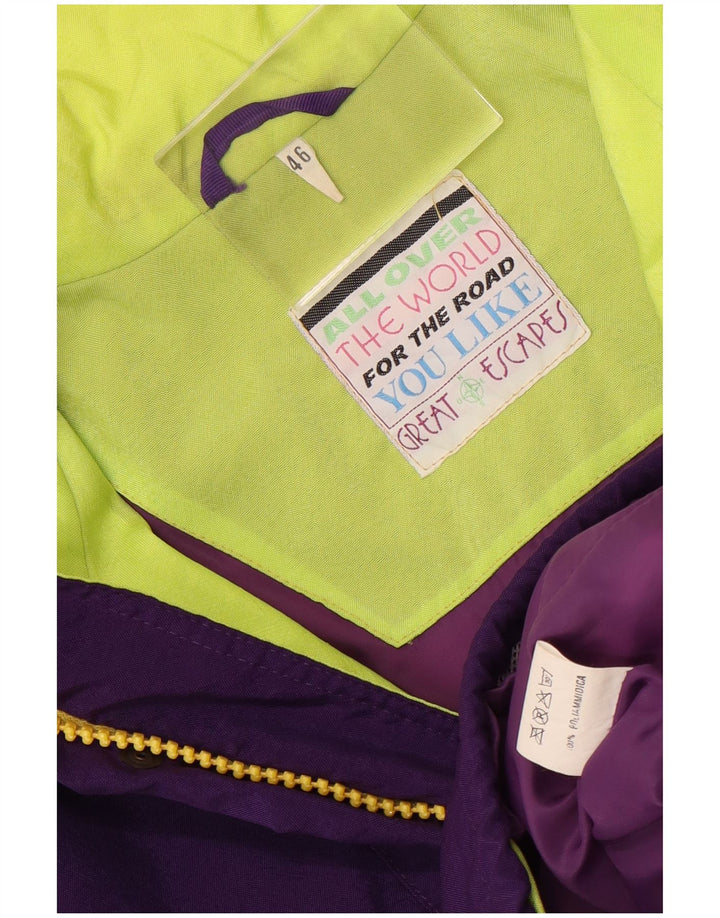 Giacca da sci da uomo Great Escapes IT 46 Small Viola Colourblock in poliammide
