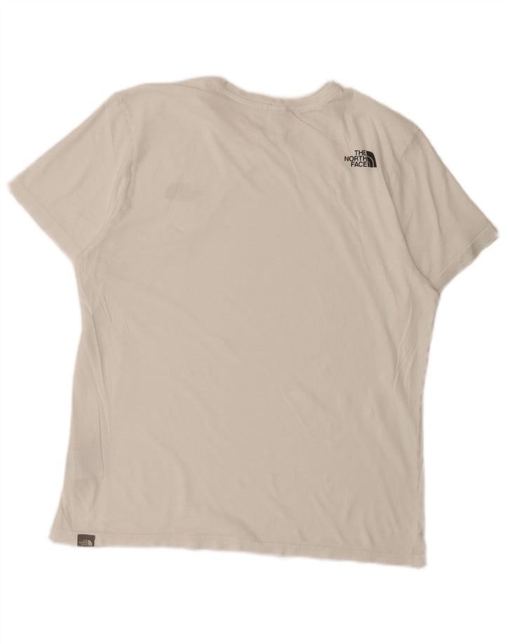 T-shirt da uomo The North Face Top grande in cotone bianco