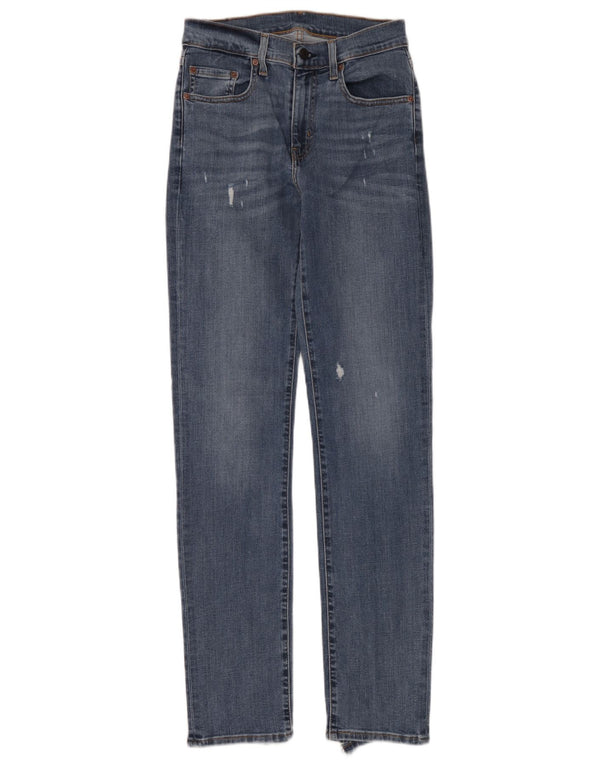 Jeans slim invecchiati Levi's da donna W26 L32 Blu