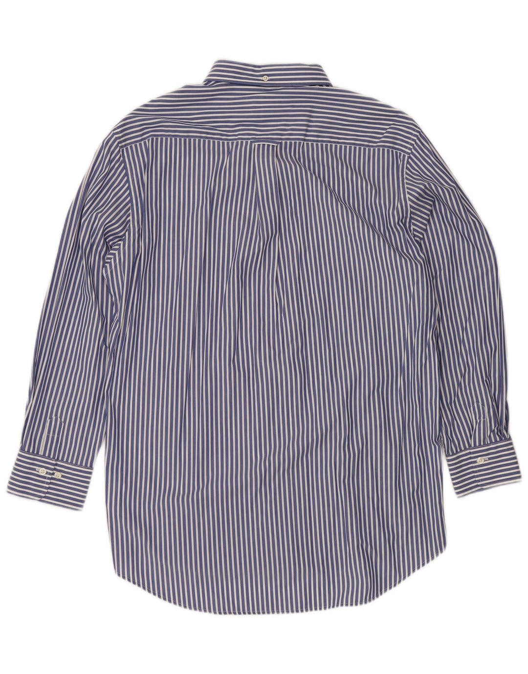 GANT Camicia da uomo vestibilità regolare taglia 41/42 16 1/2 grande cotone a righe blu