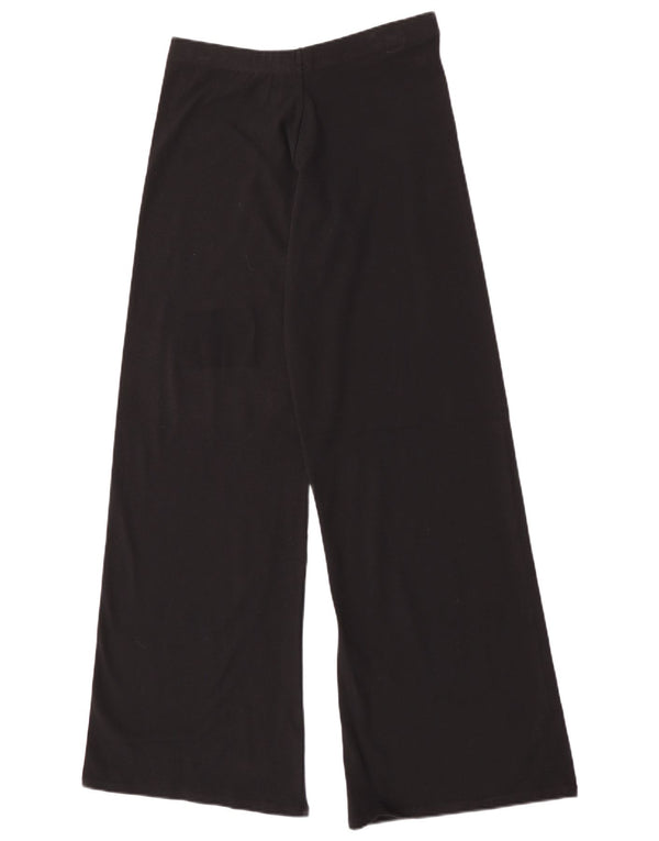 Pantaloni da tuta Reebok da donna a gamba larga Joggers UK 14 Large Black Cotton