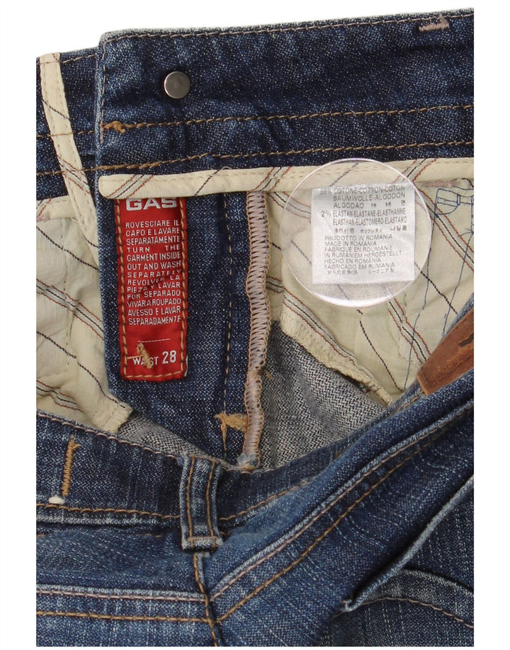 Jeans slim da donna Gas W28 L29 cotone blu