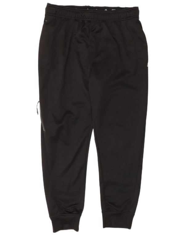 Pantaloni da tuta da uomo Reebok Cargo, pantaloni da jogging, grandi, in poliestere nero