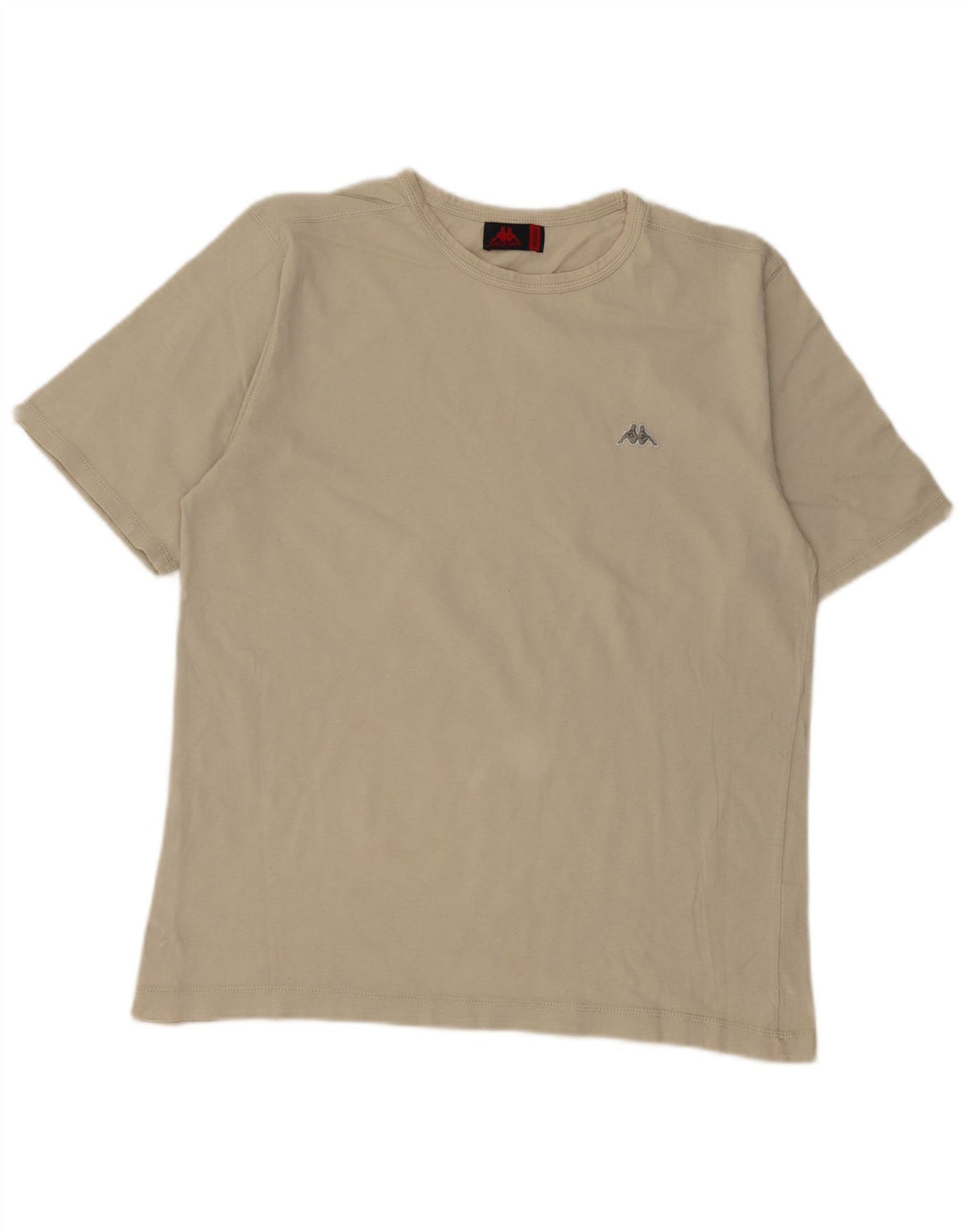 Maglietta Kappa da donna Top UK 14 cotone beige medio