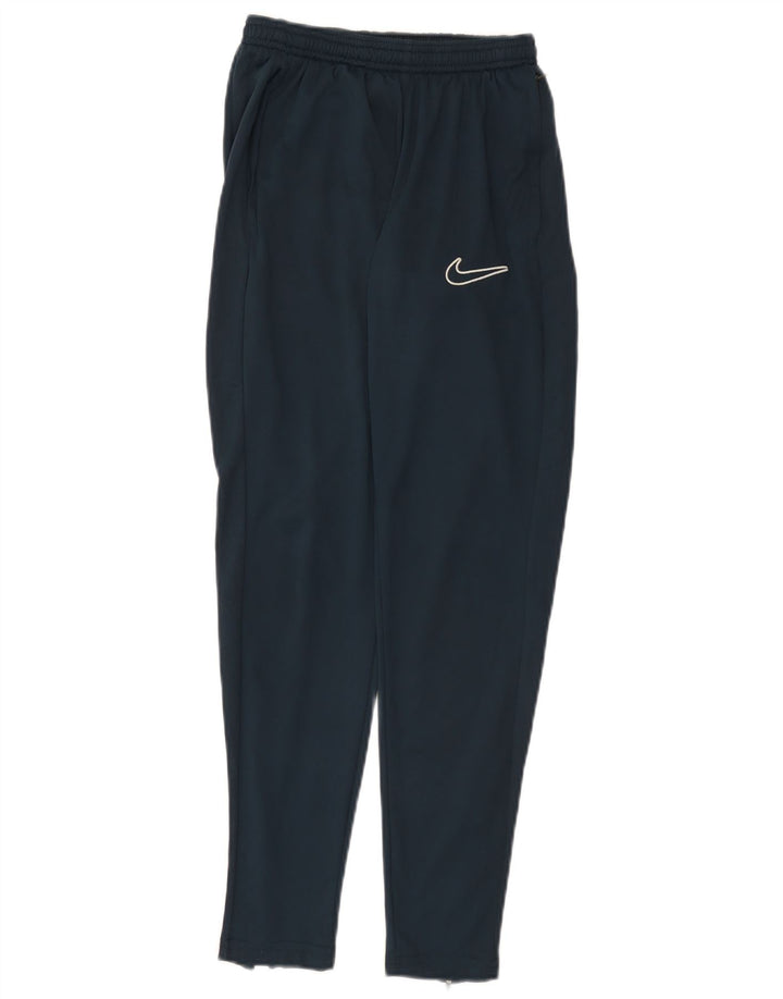 Pantaloni da tuta Nike da uomo XS in poliestere blu navy