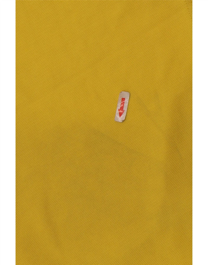 T-shirt grafica da uomo Puma Top 2XL color block giallo
