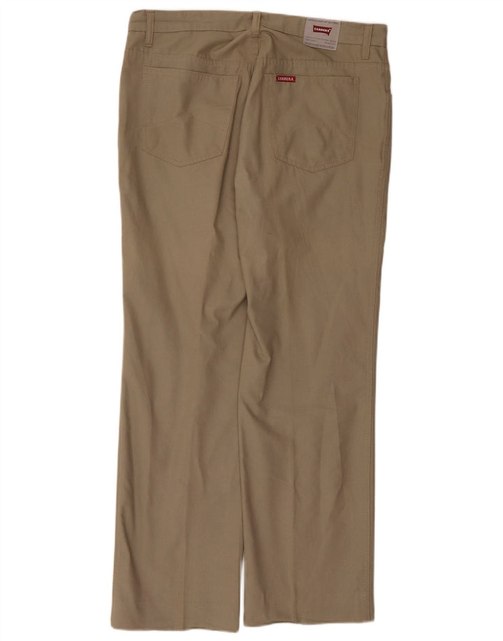 Pantaloni casual dritti da uomo Carrera W34 L29 Beige