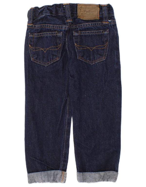 Polo Ralph Lauren Jeans dritti per ragazzi 2-3 anni W20 L13 cotone blu navy