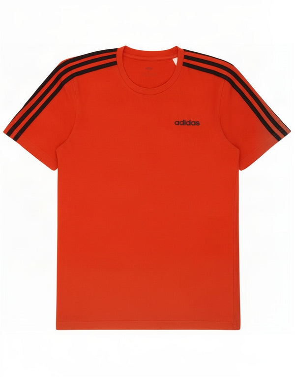 T-shirt Adidas da uomo Top Small rossa in cotone
