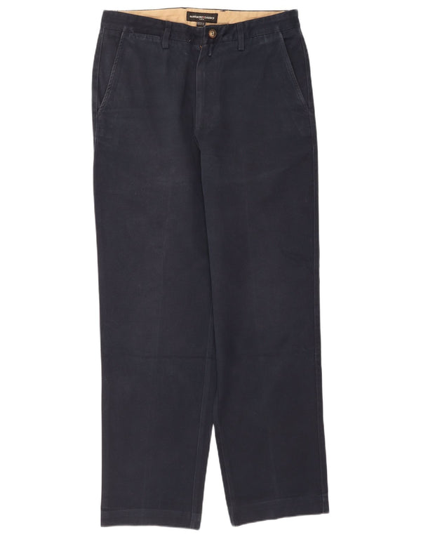Pantaloni chino da uomo Marlboro Classics EU 50 Large W32 L31 Blu navy