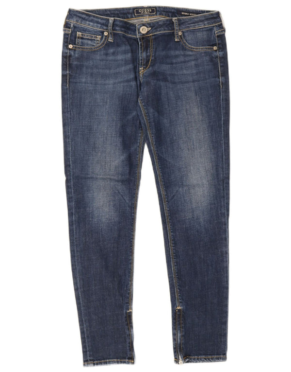 Jeans skinny Guess Beverly W30 L26 da donna in cotone blu