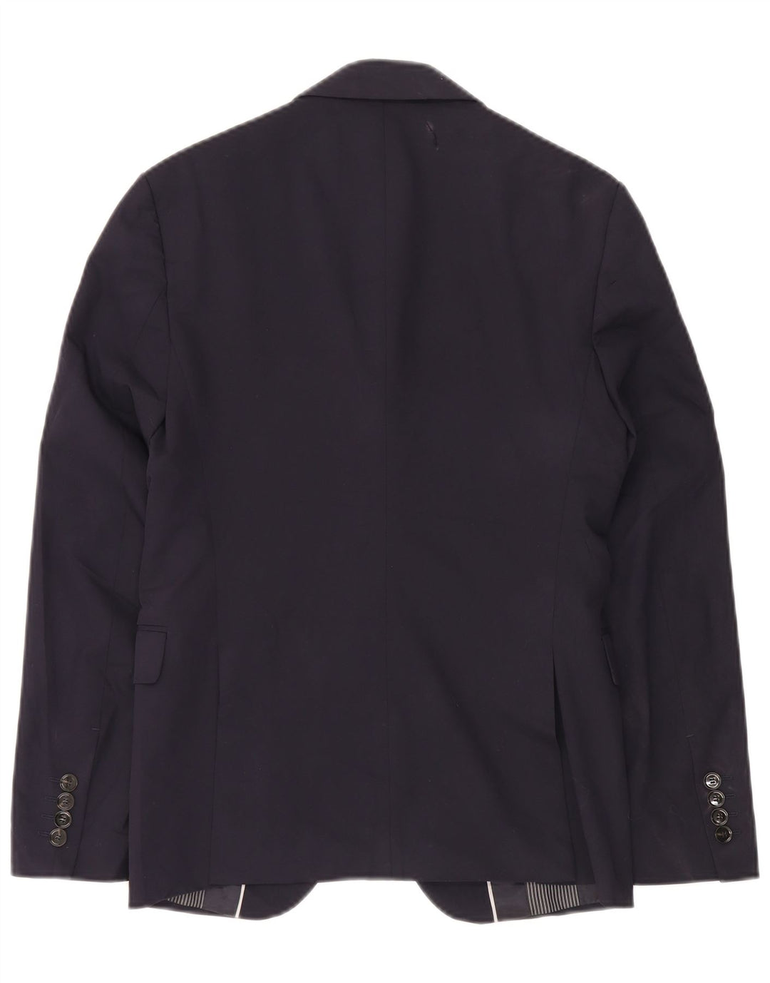 Giacca blazer da uomo a 2 bottoni Zara EU 44 XS poliestere blu navy