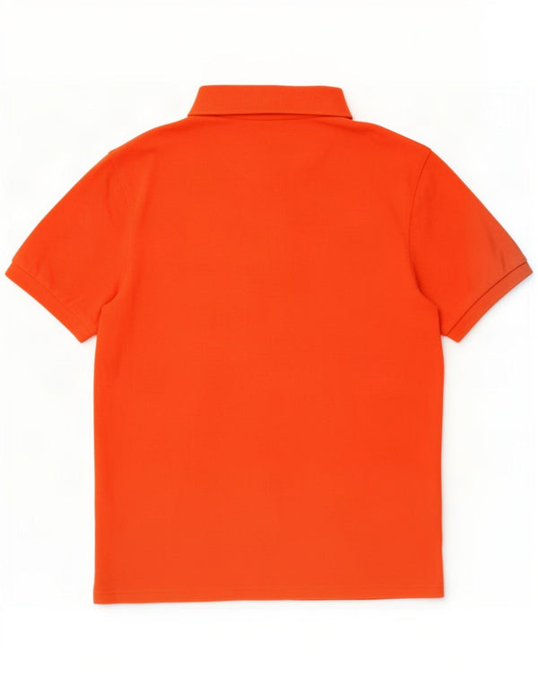 North Sails Mens Polo Shirt Small Orange Cotton