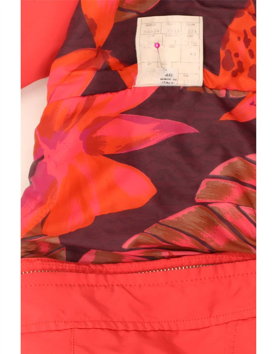Giacca a vento da donna vestibilità comoda Belfe IT 48 XL nylon rosso