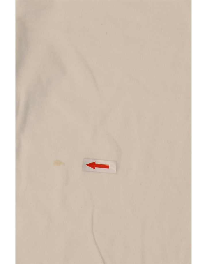 T-shirt Reebok da uomo Top in cotone bianco medio