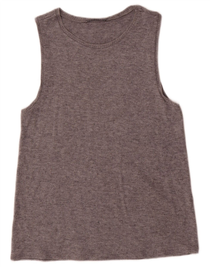 Canotta da donna Zara UK 12 Grigio medio chiazzato