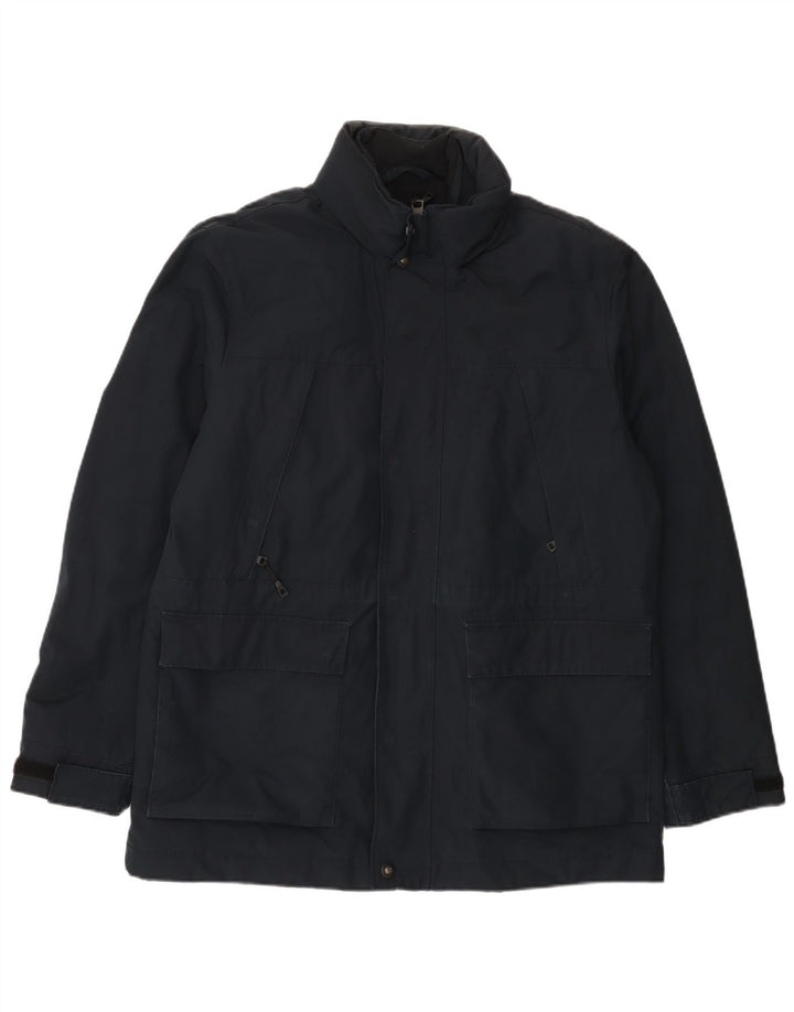 Giacca a vento da uomo Marks & Spencer UK 40 Large Blu Navy
