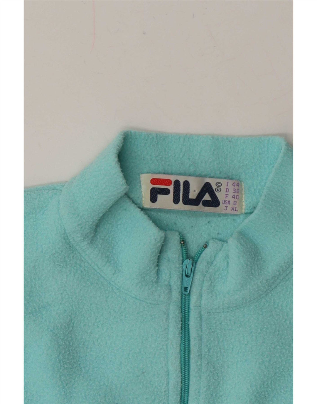 Body in pile da donna Fila IT 44 medio turchese