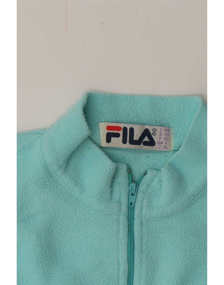 Body in pile da donna Fila IT 44 medio turchese