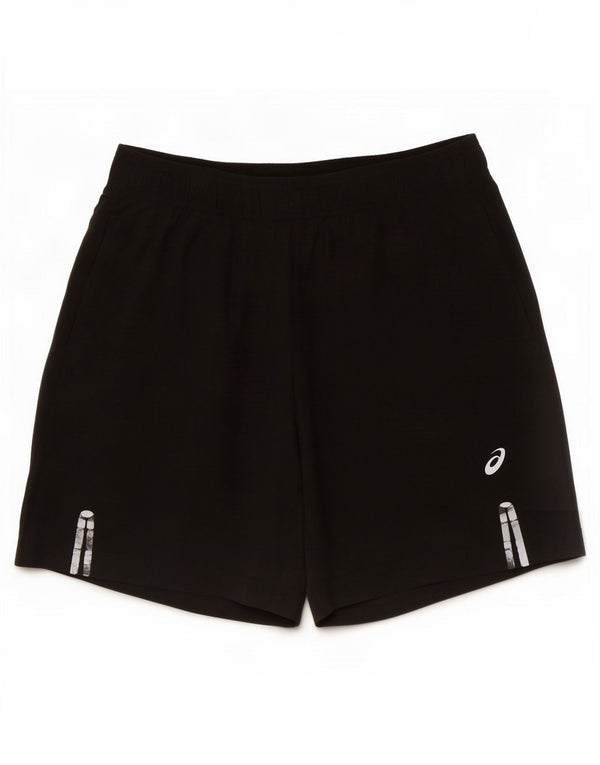 Pantaloncini sportivi da uomo Asics medio nero in poliestere
