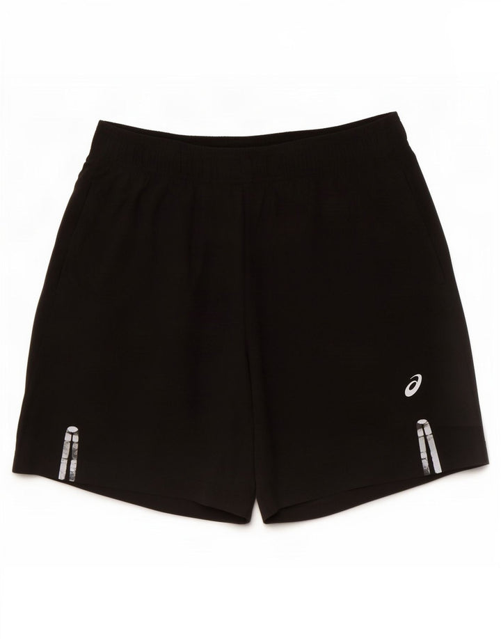 Pantaloncini sportivi da uomo Asics medio nero in poliestere