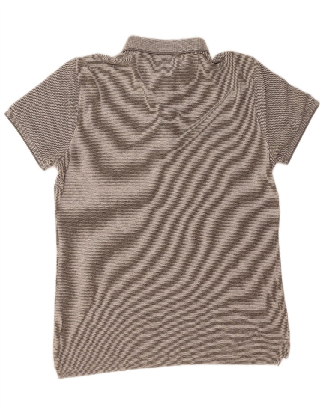 MASSIMO DUTTI Mens Casual Fit Polo Shirt Small Grey
