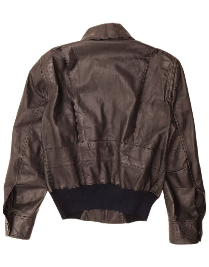 Giacca in pelle da donna Albert UK 16 grande marrone