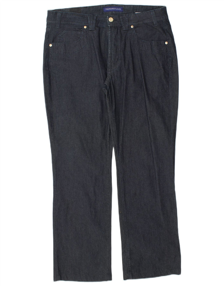 Jeans Straight Uomo Trussardi W33 L28 Blu Navy Cotone