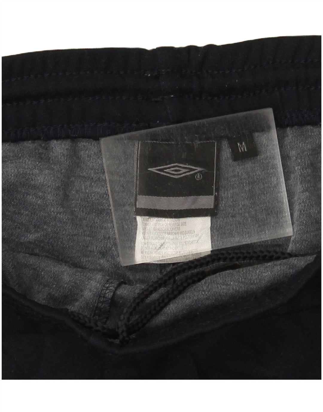 UMBRO Pantaloncini sportivi grafici da uomo medio blu navy in poliestere color block