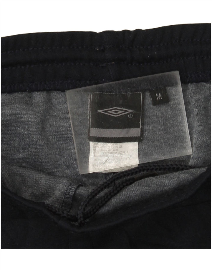 UMBRO Pantaloncini sportivi grafici da uomo medio blu navy in poliestere color block
