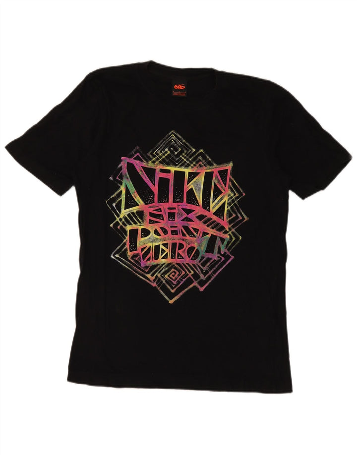 T-shirt grafica da uomo NIKE Top media nera