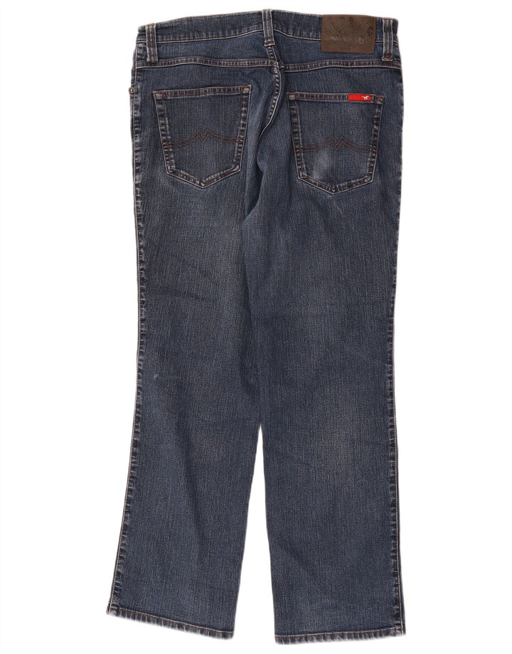 Jeans dritti da uomo Mustang W35 L30 in cotone blu navy