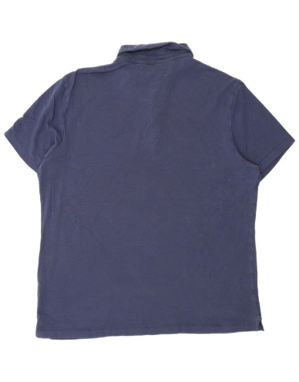Polo da uomo Orvis XL blu navy