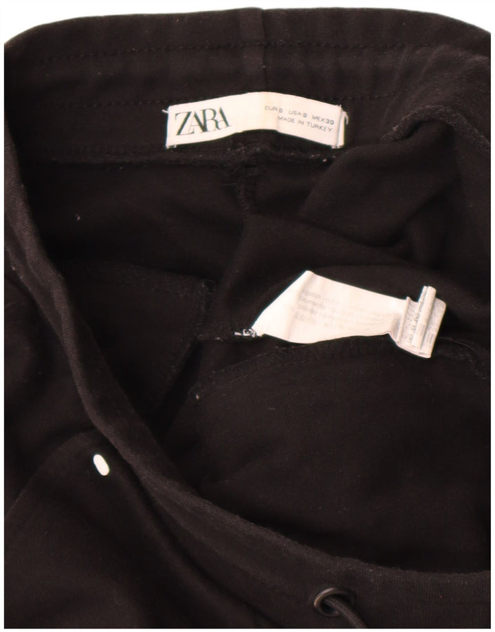 Pantaloni della tuta da uomo Zara piccoli in cotone nero