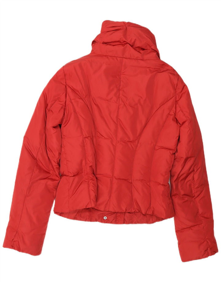 Giacca imbottita da weekend da donna MAX MARA UK 12 Medium Red Poliammide invernale