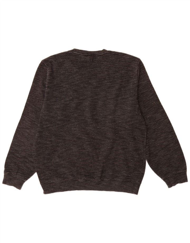 Felpa grafica da uomo Champion Jumper XL grigio screziato