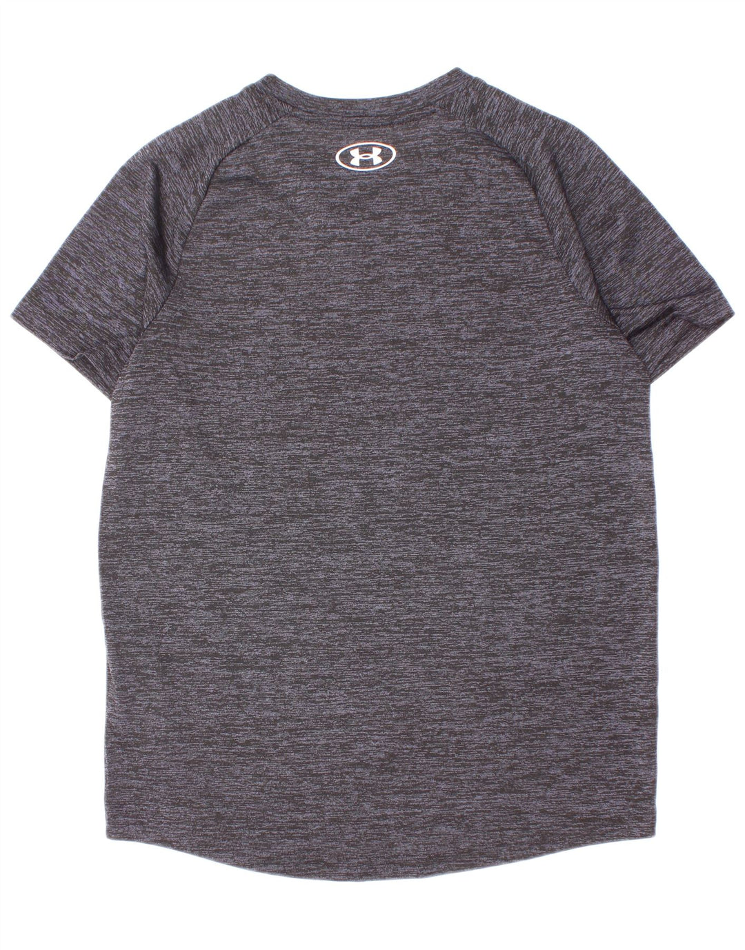 Maglietta Under Armour da bambino 9-10 anni in poliestere screziato grigio medio