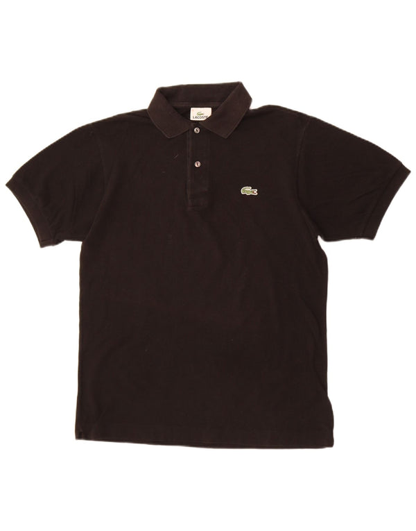 Polo da uomo Lacoste taglia 3 piccola in cotone nero