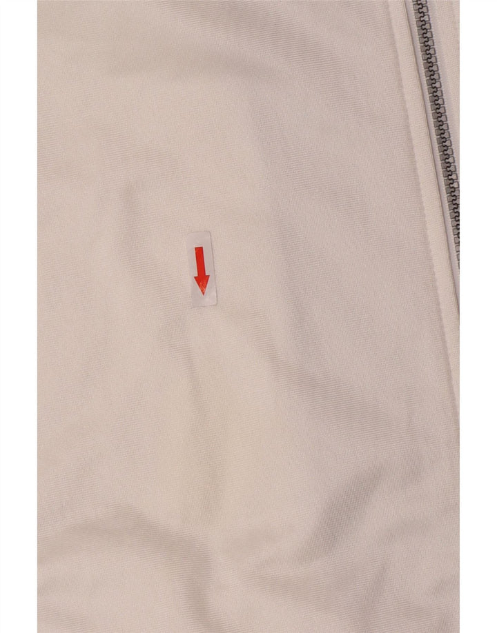 Giacca da tuta grafica Champion da uomo USA, color block bianco medio