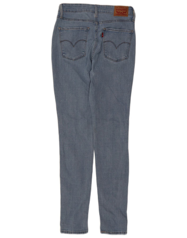 Jeans skinny a vita alta Levi's 721 da donna W28 L30 cotone blu
