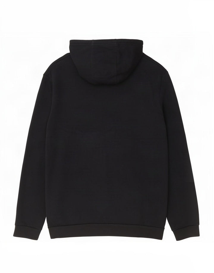 Felpa con cappuccio da uomo Adidas Medium in cotone nero