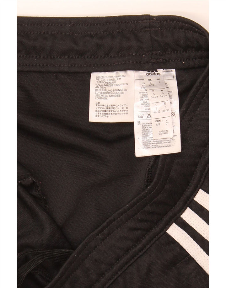 Pantaloni da tuta ADIDAS Aeroready da donna UK 8/10 Small Poliestere nero