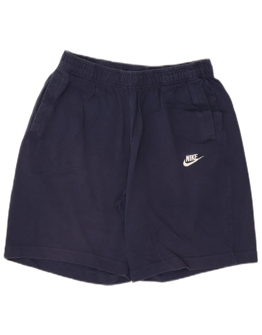Pantaloncini sportivi da uomo Nike Large in cotone blu navy