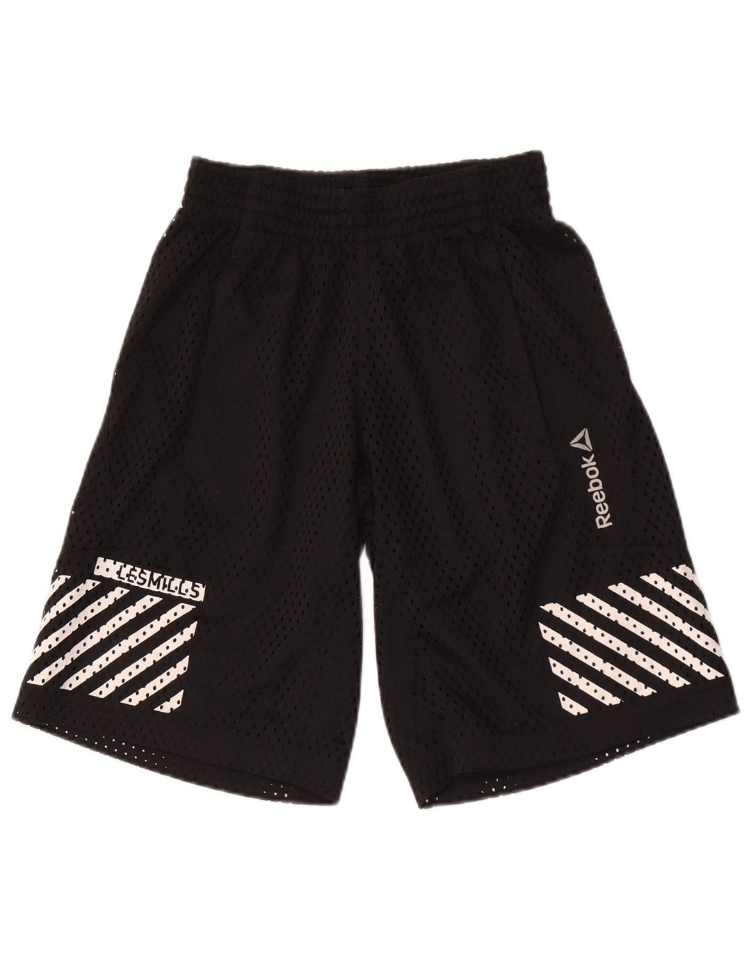 Pantaloncini sportivi REEBOK da uomo XS neri a righe