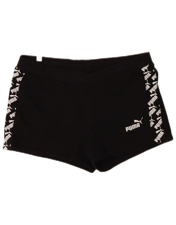 Pantaloncini sportivi grafici da donna Puma UK 16 grandi neri